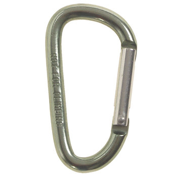 MFH MFH - Carabiner  -  D 6 mm x 6 cm  -  OD groen