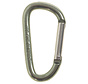 MFH - Carabiner  -  D 6 mm x 6 cm  -  OD groen