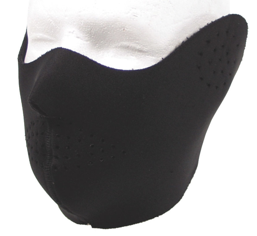 MFH - Gesichtsschutz-Maske -  schwarz -  winddicht