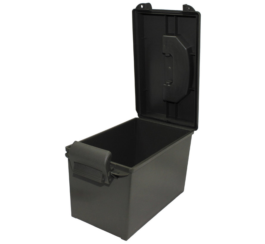 MFH - Amerikaanse munitiebox  -  Plastic  -  cal. 50 mm  -  OD groen