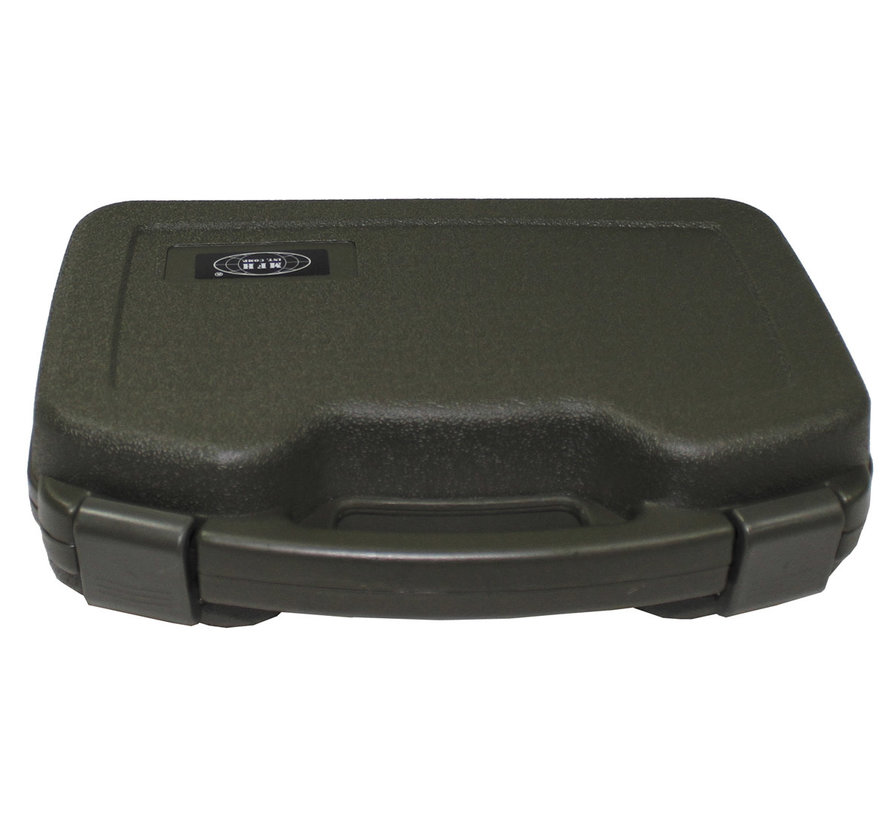 MFH - Pistolen-Koffer -  Kunststoff -  groß -  abschließbar -  oliv