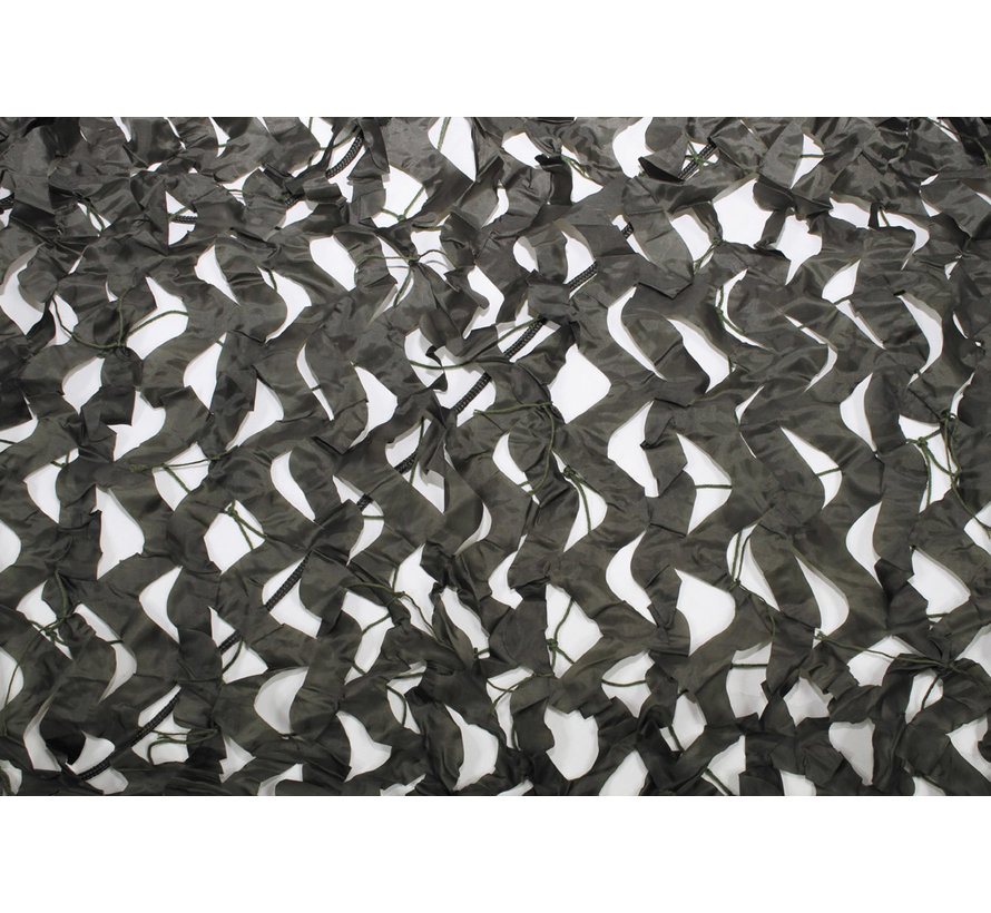 MFH - filet camouflage -  2x3m -  "Basic" -  kaki -  avec sac de PVC