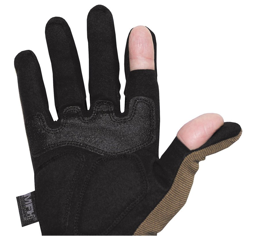 MFH High Defence - Gants tactiques  -  "Attack"  -  coyote tan