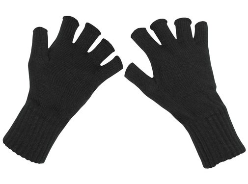 MFH MFH - Strick-Handschuhe -  schwarz -  ohne Finger