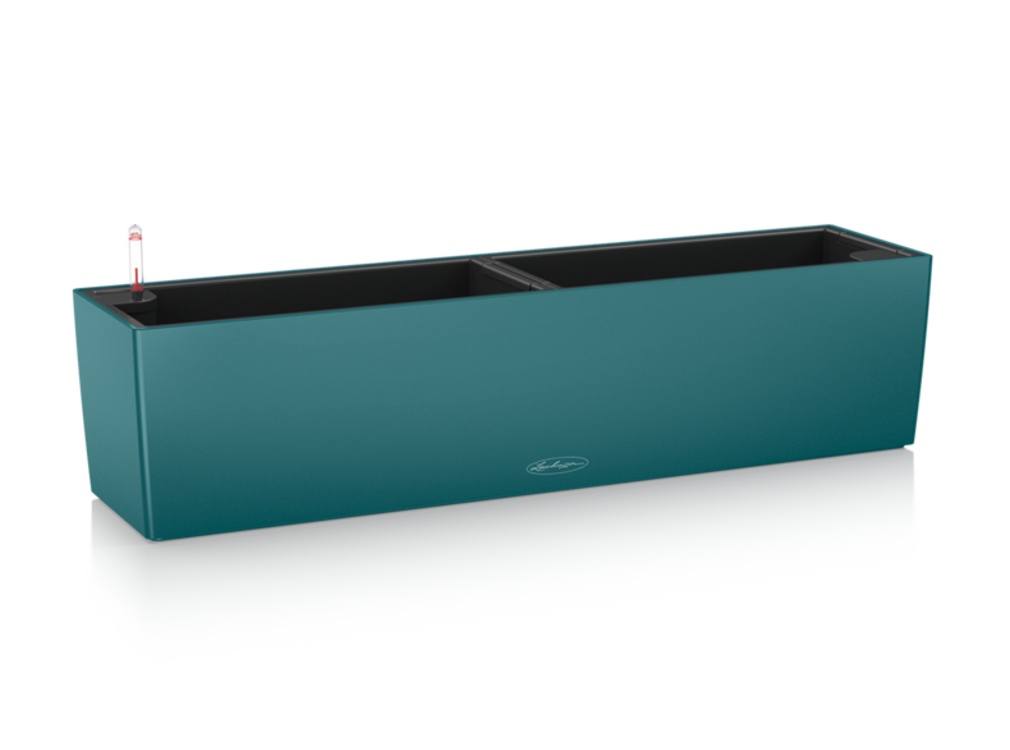 Lechuza Lechuza - plantenbak BALCONERA COLOR 80 petrol blauw ALL-IN-ONE set