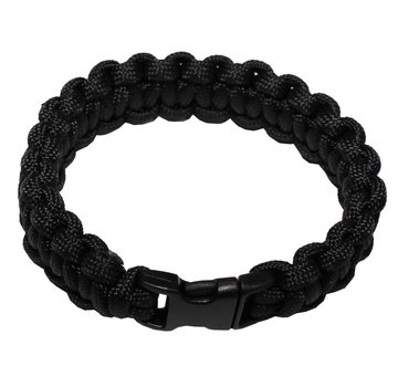 MFH MFH - Armband - "Parachute Cord" - schwarz - Breite ca. 1 - 9 cm