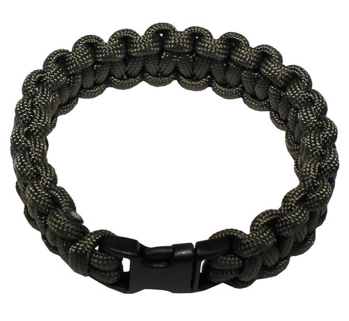 MFH MFH - bracelet  -  "Parachute Cord"  -  Olive  -  Largeur approximative 1  -  9 cm