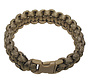 MFH - bracelet  -  "Parachute Cord"  -  bronzage coyote  -  Largeur approximative 1  -  9 cm