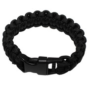 MFH MFH - bracelet  -  "Parachute Cord"  -  Noir  -  Largeur approximative 2  -  3 cm