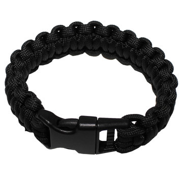 MFH MFH - bracelet  -  "Parachute Cord"  -  Noir  -  Largeur approximative 2  -  3 cm