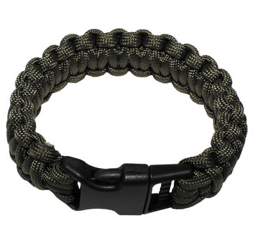 MFH MFH - bracelet  -  "Parachute Cord"  -  Olive  -  Largeur approximative 2  -  3 cm
