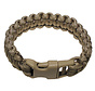 MFH - Armband  -  "Parachute Cord"  -  Coyote tan  -  Breedte ca. 2  -  3 cm