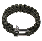 MFH MFH - bracelet  -  "Parachute Cord"  -  Olive  -  Largeur approximative 2  -  3 cm