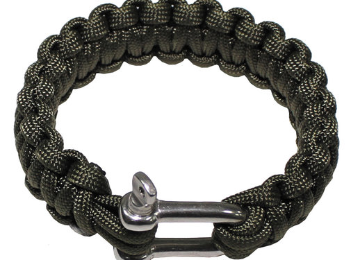 MFH MFH - Armband -  "Parachute Cord" -  oliv -  Breite ca. 2 - 3 cm