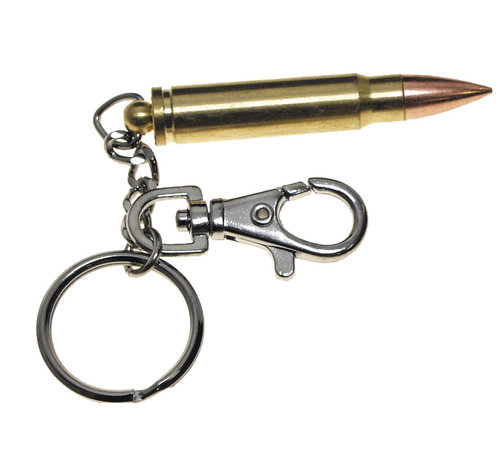 MFH MFH - Patronen-Schlüsselanhänger -  mit Karabiner -  Metall