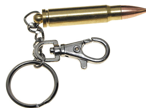 MFH MFH - Cartridge sleutelhanger met karabijn  -  Metalen