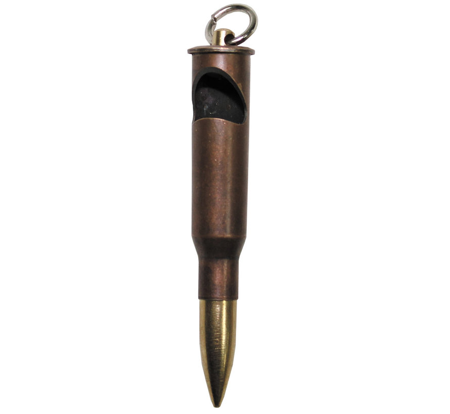 MFH - Sleutelhangercartridge  -  "Mosin"  -  Brass  -  met flesopener