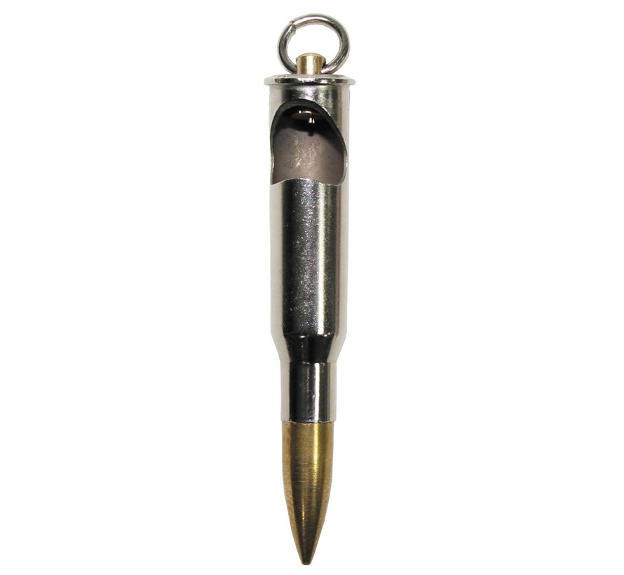 MFH - Sleutelhangercartridge  -  "Mosin"  -  Zilveren  -  met flesopener