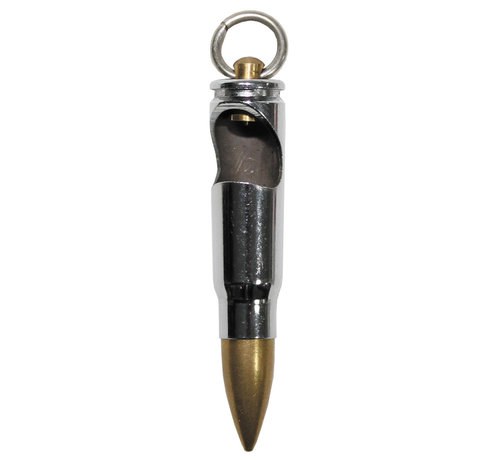 MFH MFH - Sleutelhangercartridge  -  "AK-47"  -  Zilveren  -  met flesopener