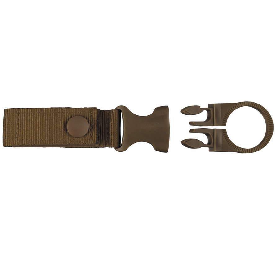 MFH - Porte-bouteille -  coyote tan -  pour ceinture et Molle-System