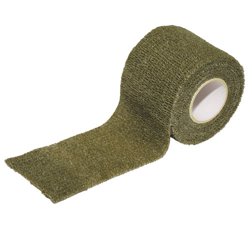 MFH MFH - Camo-tape  -  Zelfklevende  -  ca. 5 cm x 4  -  5 m  -  Legergroen