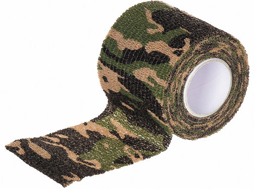 MFH MFH - ruban camo - woodland - 5 cm x 4 - 5 m