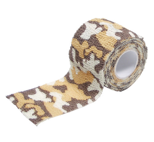 MFH MFH - Camo-tape  -  Zelfklevende  -  ca. 5 cm x 4  -  5 m  -  Woestijn