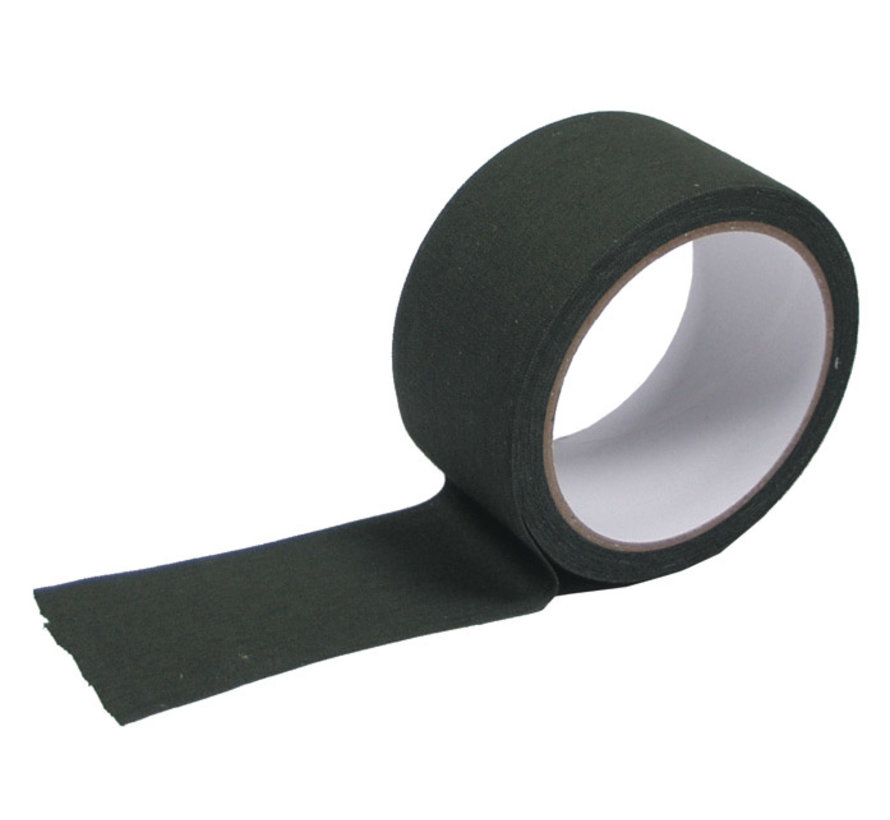 Army Plakband Textiel, 5 cm x 10 m, olijf/legergroen