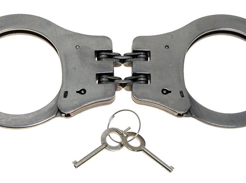 MFH MFH - Handschellen - mit Doppelkette - stabile Ausführg. - 2 Schlüssel