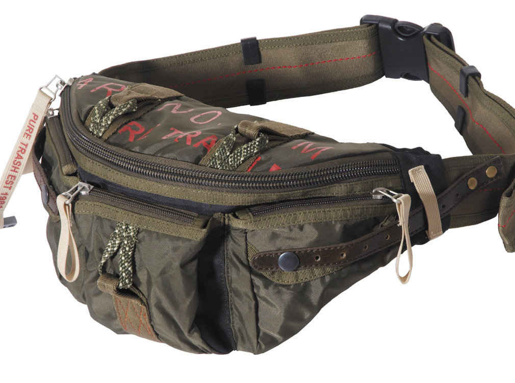 Pure Trash Pure Trash - Taille tas  -  "PT"  -  OD groen