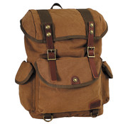 Pure Trash Pure Trash - Rucksack -  Canvas -  "PT" -  braun