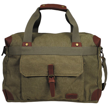 Pure Trash Pure Trash - sac à main - canvas - "PT" - vert - avec bretelles