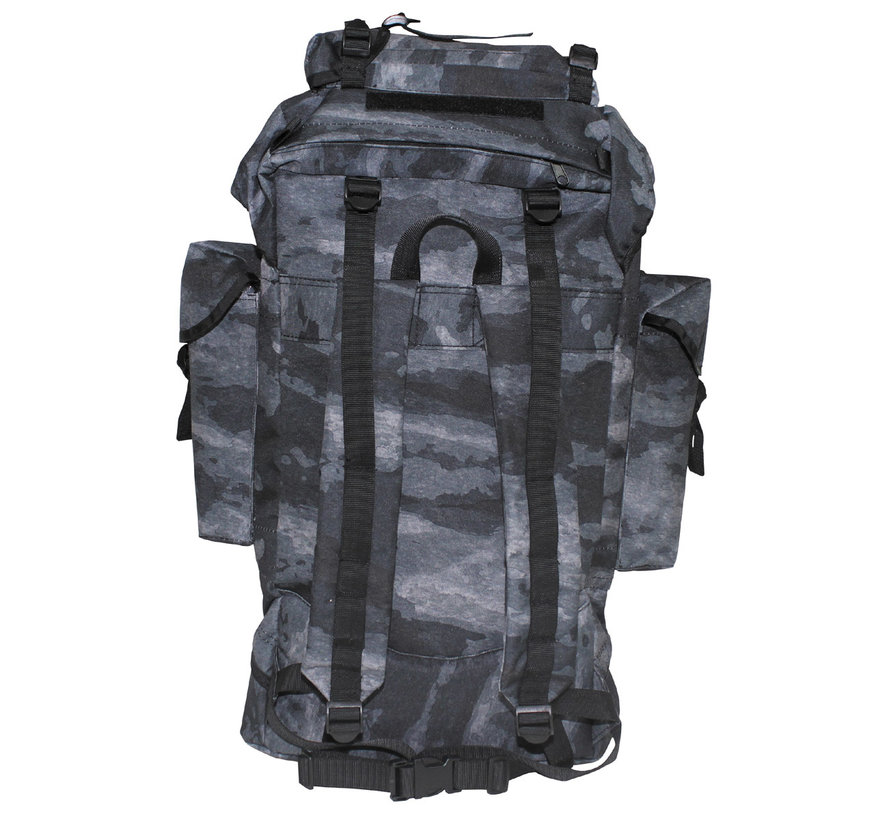 Grands sacs à dos militaires de 65 litres avec impression camouflage HDT - LE