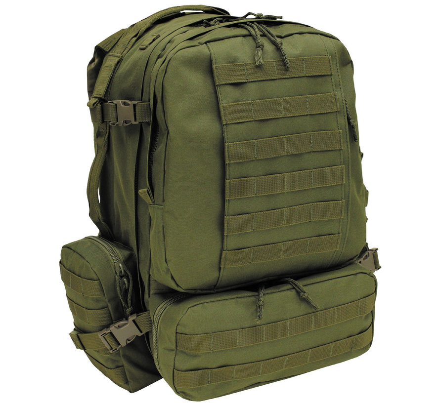 MFH - Ital. Rucksack -  oliv -  "Tactical-Modular"