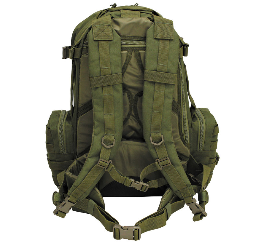 MFH - Ital. Rucksack -  oliv -  "Tactical-Modular"