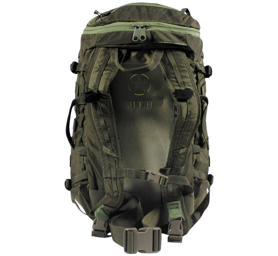 MFH High Defence - Rucksack -  "Mission 30" -  oliv -  Cordura