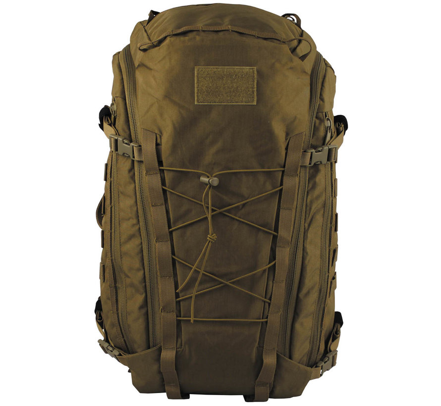 MFH High Defence - Rucksack -  "Mission 30" -  coyote tan -  Cordura