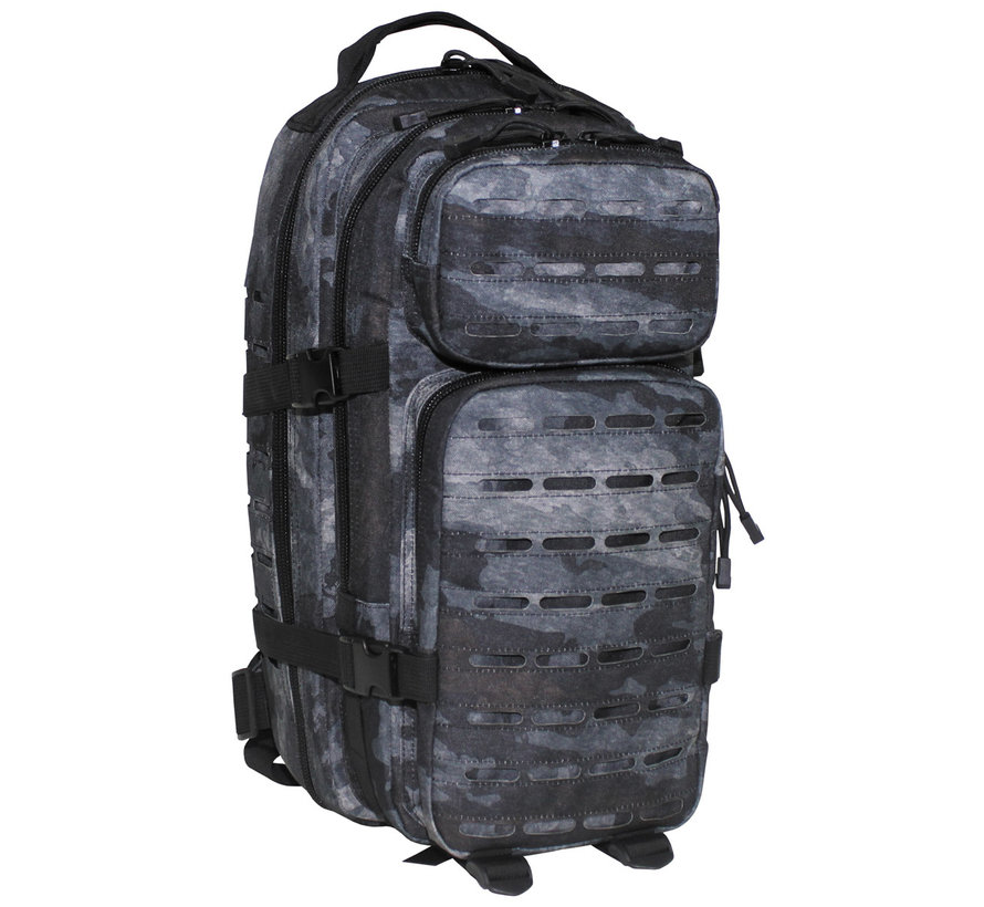 MFH High Defence - US Rucksack -  Assault I -  "Laser" -  HDT-camo LE