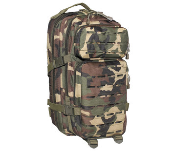 MFH | Mission For High Defence MFH High Defence - US Rucksack -  Assault I -  "Laser" -  woodland