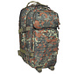 MFH High Defence - US Rucksack -  Assault I -  "Laser" -  flecktarn