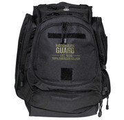 MFH | Mission For High Defence MFH High Defence - US Rucksack -  "NATIONAL GUARD" -  schwarz