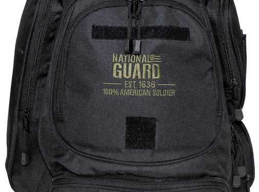 MFH | Mission For High Defence MFH High Defence - sac a dos americain -  "NATIONAL GUARD" -  noir