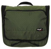 Fox Outdoor Fox Outdoor - trousse de toilette -  Rip Stop -  poches div. -  vert -  Nylon