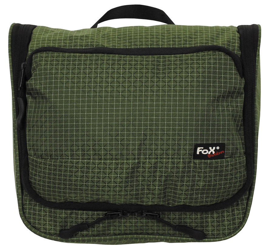 Fox Outdoor - Waschzeugtasche -  oliv -  Rip Stop -  Nylon