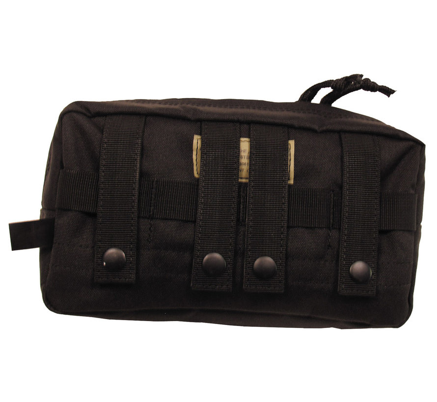 MFH - Poche multi-usage -   "Molle" -  grand -  système modulable -  noir