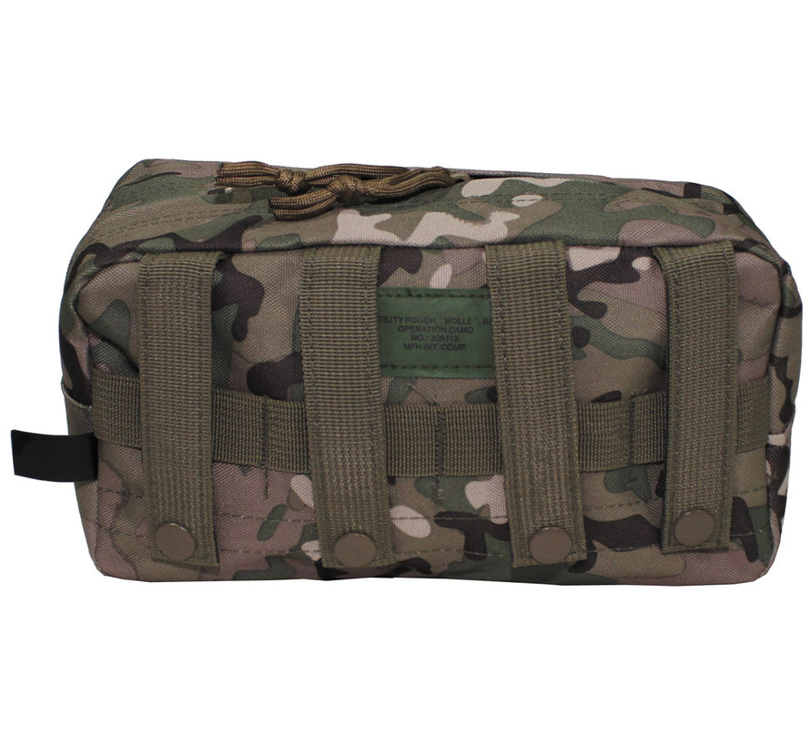 MFH - Poche multi-usage -  "MOLLE" grand -  operation camo