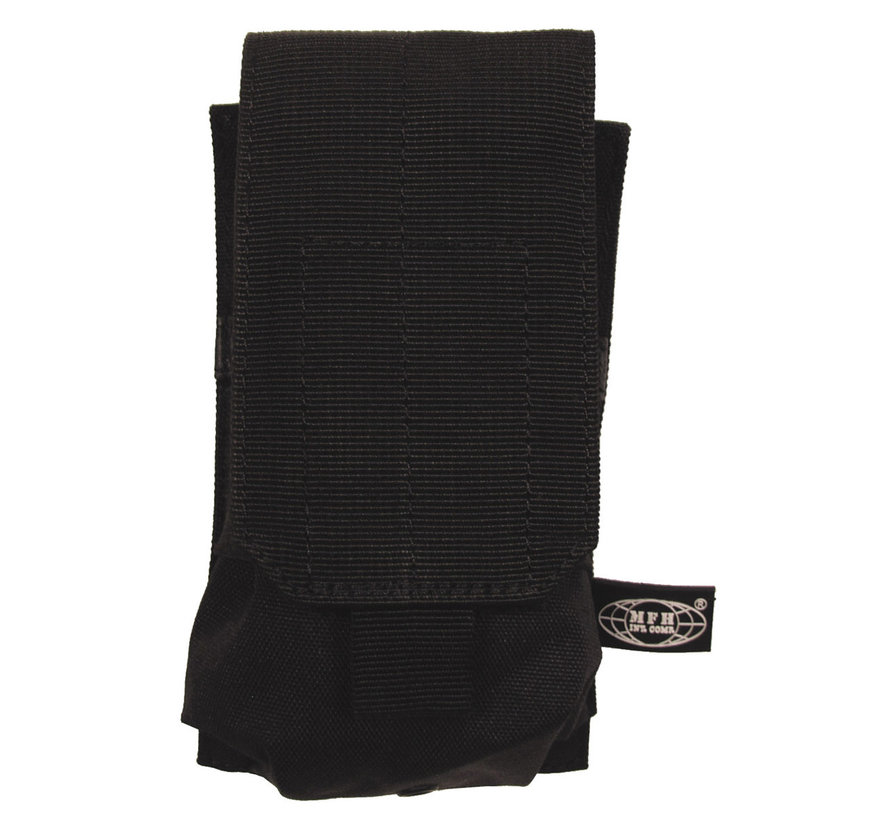 MFH - Porte chargeur -  simple -  "MOLLE" -  syst. mod. -  noir