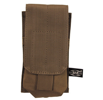 MFH MFH - Porte chargeur -  simple "MOLLE" -  syst. mod. - coyote tan