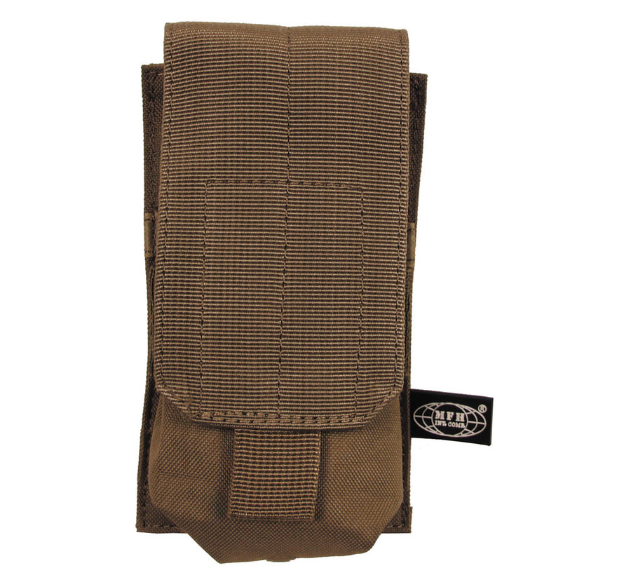 MFH - Porte chargeur -  simple "MOLLE" -  syst. mod. - coyote tan