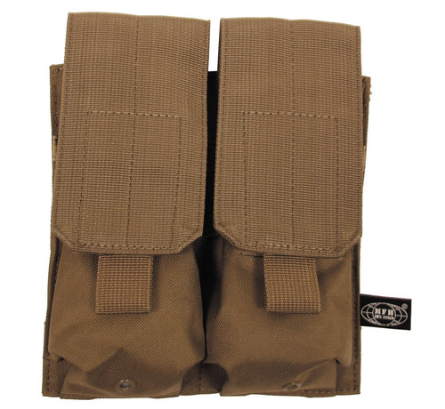 MFH MFH - porte chargeur -  double -   "Molle" -  coyote tan